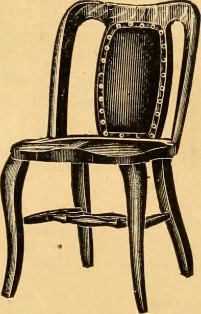 An illustration from Furniture including everything for the home, office and hotel., 1908, leaf 218