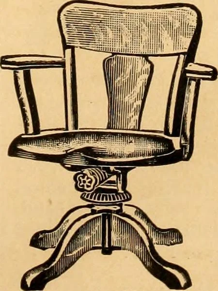 An illustration from Furniture including everything for the home, office and hotel., 1908, leaf 218