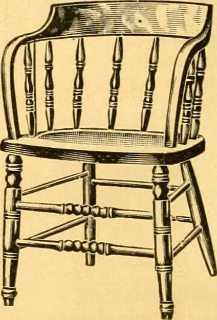 An illustration from Furniture including everything for the home, office and hotel., 1908, leaf 219