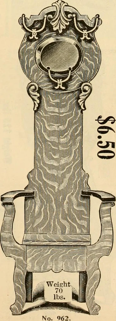 An illustration from Furniture including everything for the home, office and hotel., 1908, leaf 82