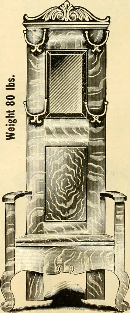 An illustration from Furniture including everything for the home, office and hotel., 1908, leaf 83