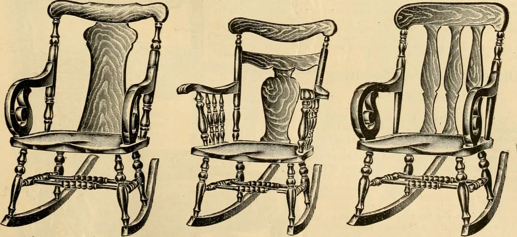 An illustration from Furniture including everything for the home, office and hotel., 1908, leaf 86