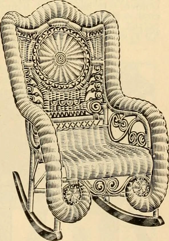 An illustration from Furniture including everything for the home, office and hotel., 1908, leaf 88