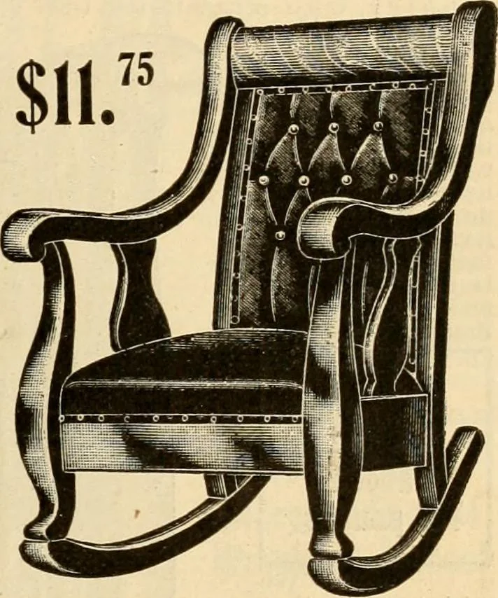 An illustration from Furniture including everything for the home, office and hotel., 1908, leaf 94
