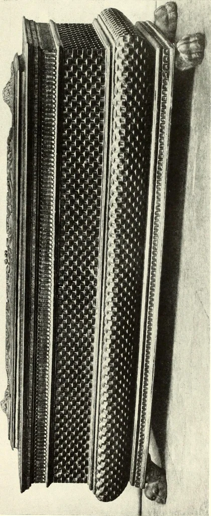 An illustration from Furniture and interior decoration of the Italian renaissance, 1921, leaf 101