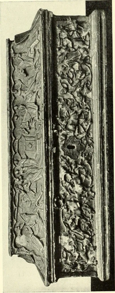 An illustration from Furniture and interior decoration of the Italian renaissance, 1921, leaf 102