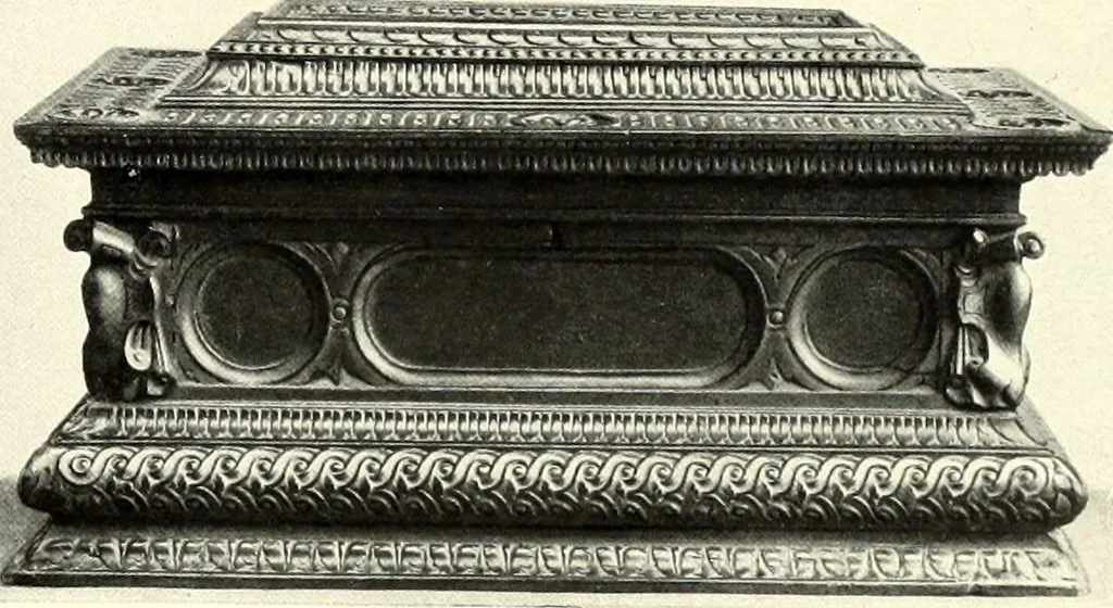 An illustration from Furniture and interior decoration of the Italian renaissance, 1921, leaf 103