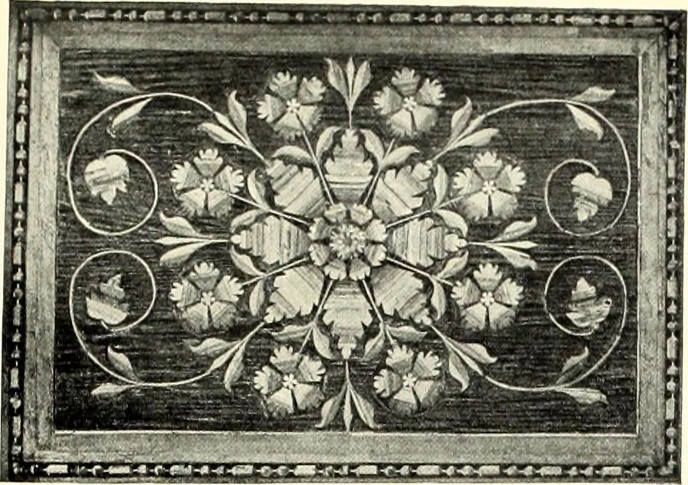 An illustration from Furniture and interior decoration of the Italian renaissance, 1921, leaf 109