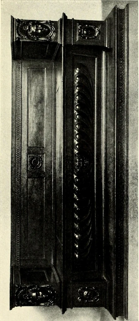 An illustration from Furniture and interior decoration of the Italian renaissance, 1921, leaf 113
