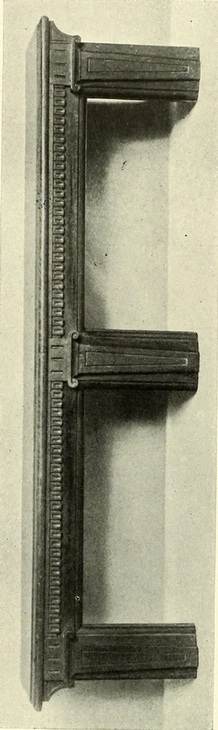 An illustration from Furniture and interior decoration of the Italian renaissance, 1921, leaf 116