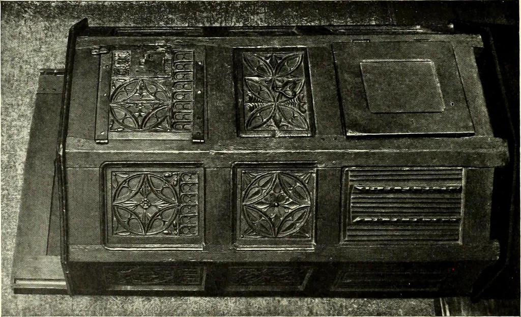 An illustration from Furniture and interior decoration of the Italian renaissance, 1921, leaf 124