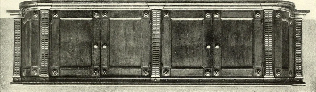 An illustration from Furniture and interior decoration of the Italian renaissance, 1921, leaf 125