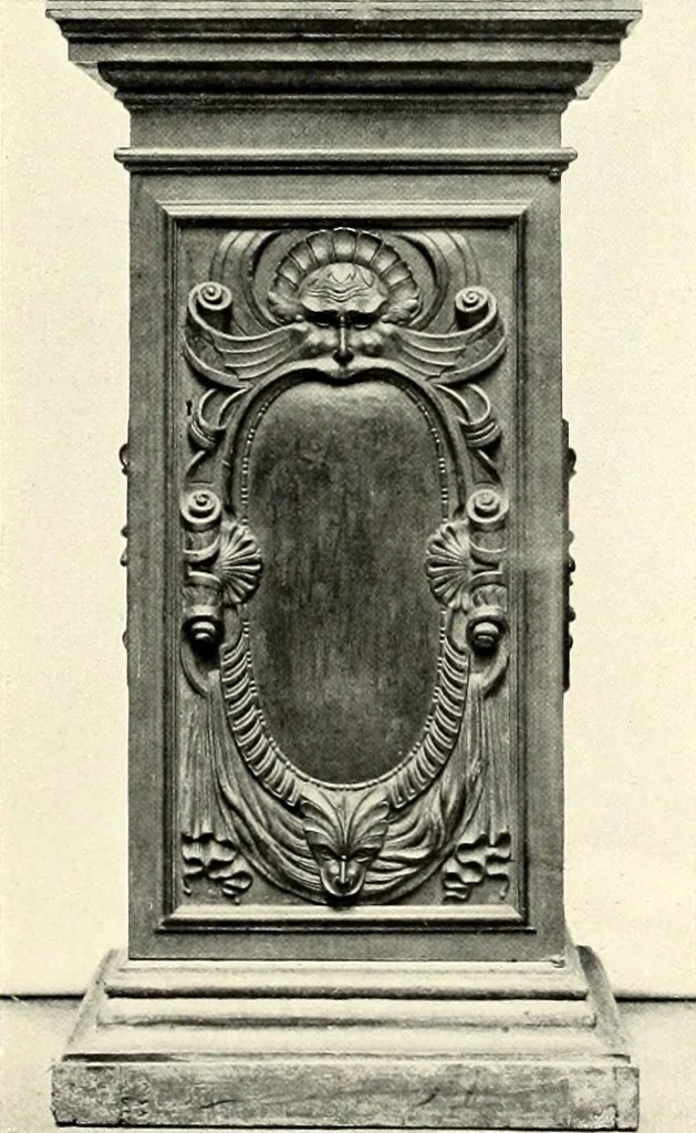 An illustration from Furniture and interior decoration of the Italian renaissance, 1921, leaf 131