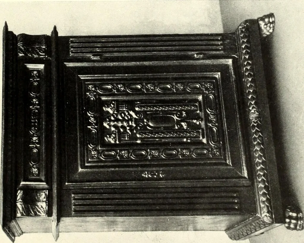 An illustration from Furniture and interior decoration of the Italian renaissance, 1921, leaf 135