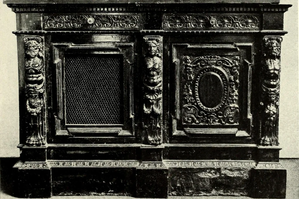 An illustration from Furniture and interior decoration of the Italian renaissance, 1921, leaf 141