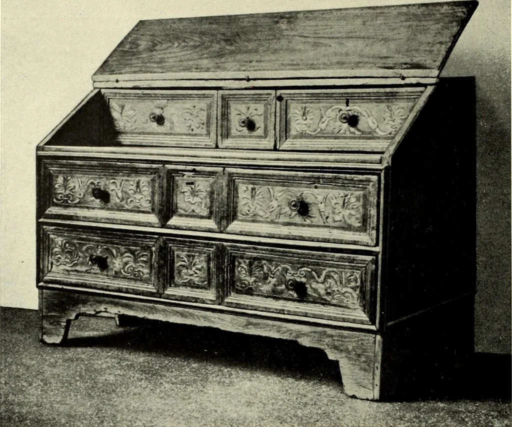 An illustration from Furniture and interior decoration of the Italian renaissance, 1921, leaf 144