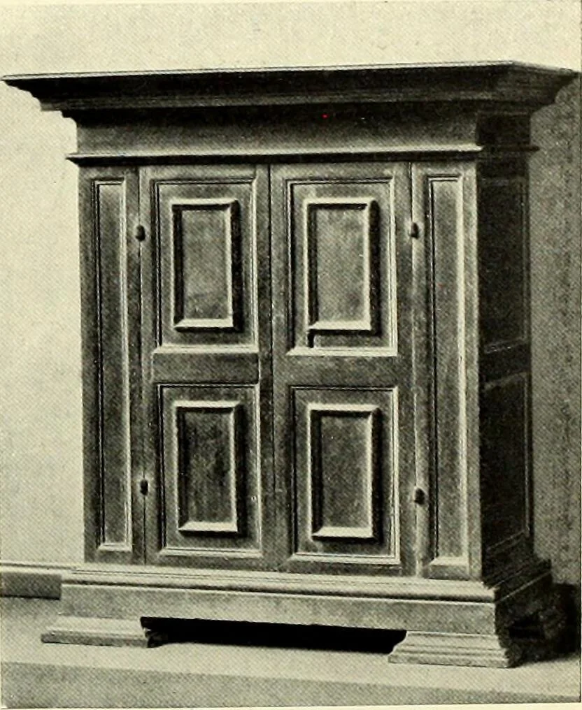 An illustration from Furniture and interior decoration of the Italian renaissance, 1921, leaf 148