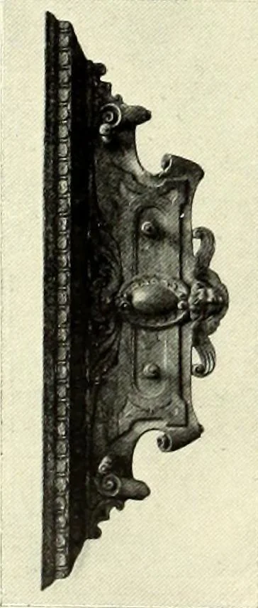 An illustration from Furniture and interior decoration of the Italian renaissance, 1921, leaf 148