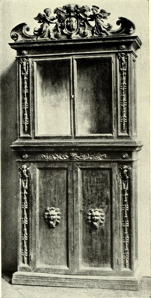An illustration from Furniture and interior decoration of the Italian renaissance, 1921, leaf 149