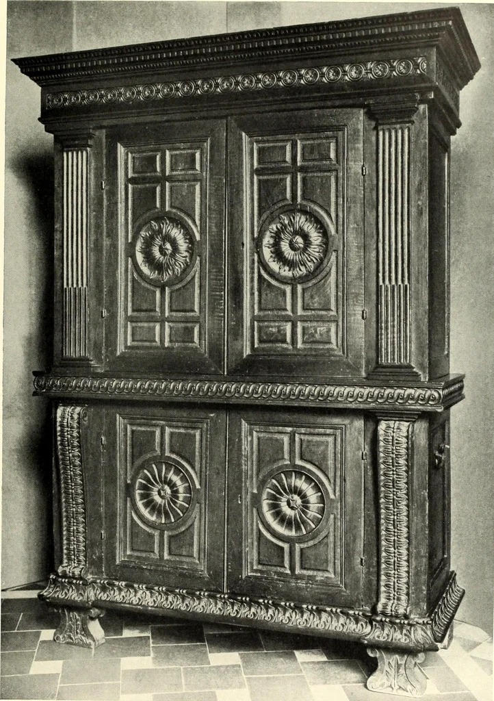 An illustration from Furniture and interior decoration of the Italian renaissance, 1921, leaf 151