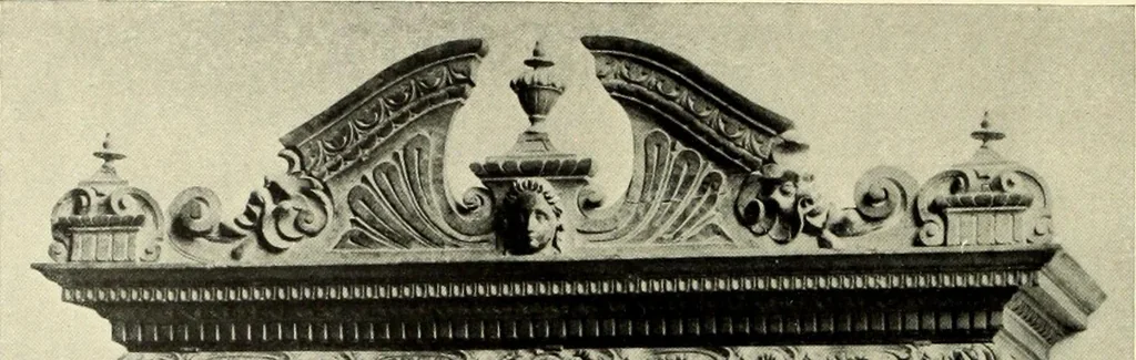 An illustration from Furniture and interior decoration of the Italian renaissance, 1921, leaf 160