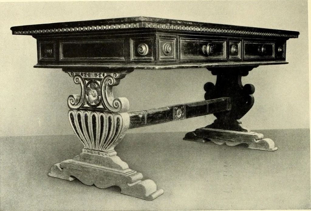 An illustration from Furniture and interior decoration of the Italian renaissance, 1921, leaf 170
