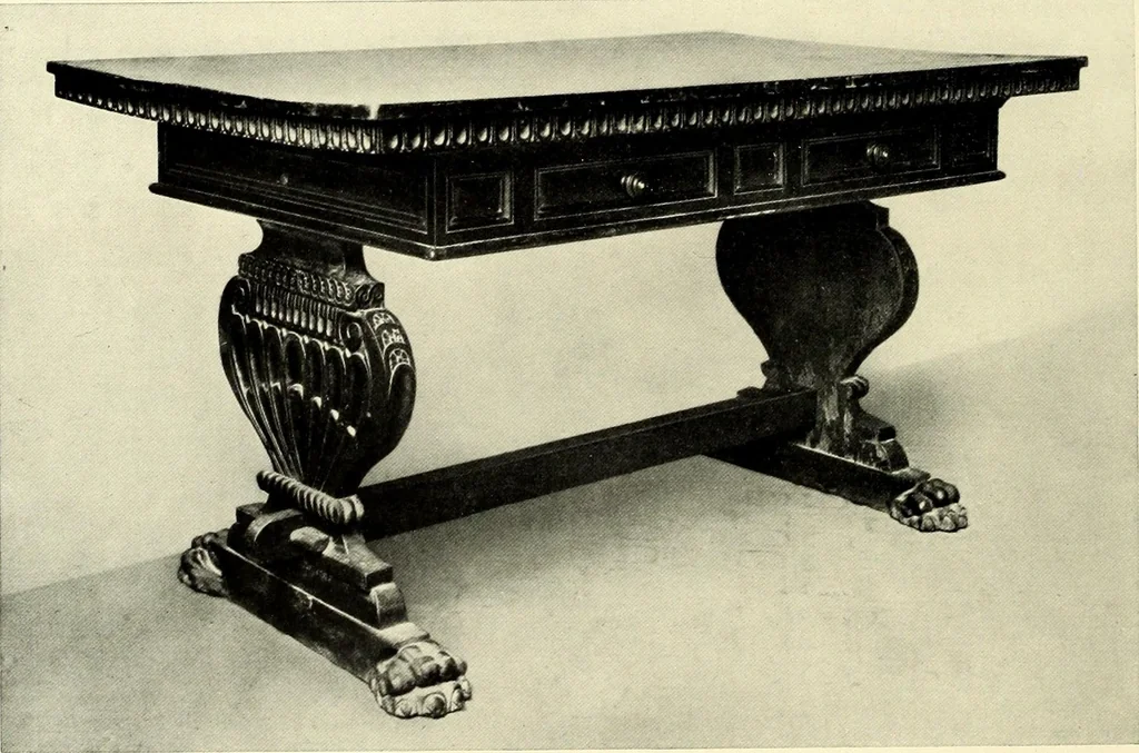 An illustration from Furniture and interior decoration of the Italian renaissance, 1921, leaf 170