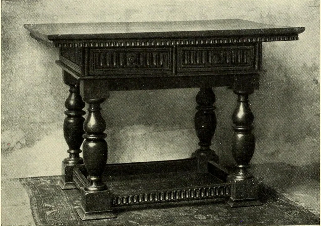 An illustration from Furniture and interior decoration of the Italian renaissance, 1921, leaf 188