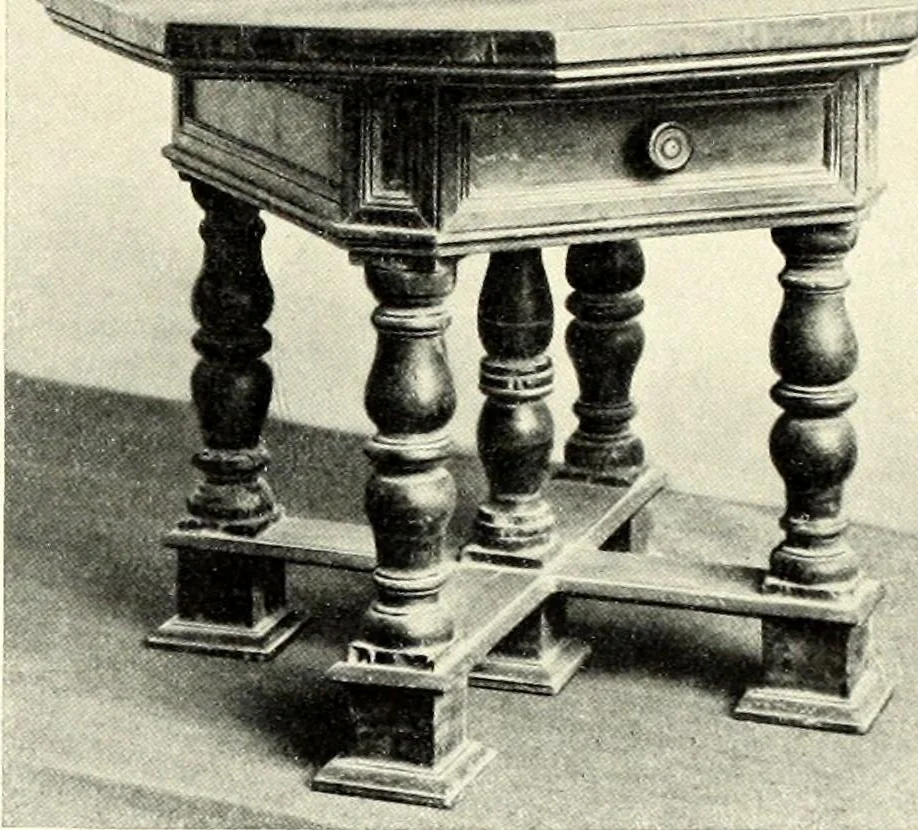 An illustration from Furniture and interior decoration of the Italian renaissance, 1921, leaf 189