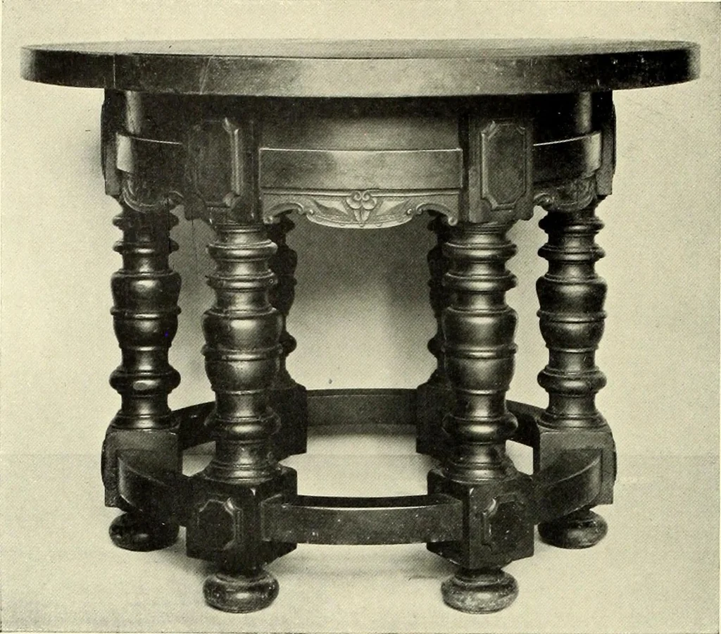 An illustration from Furniture and interior decoration of the Italian renaissance, 1921, leaf 190