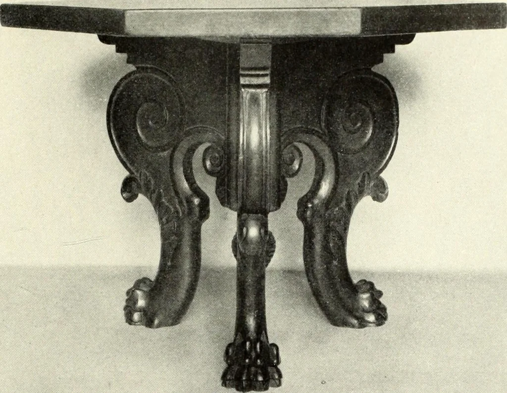 An illustration from Furniture and interior decoration of the Italian renaissance, 1921, leaf 193