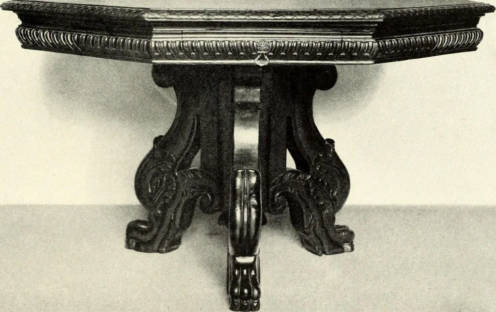 An illustration from Furniture and interior decoration of the Italian renaissance, 1921, leaf 193