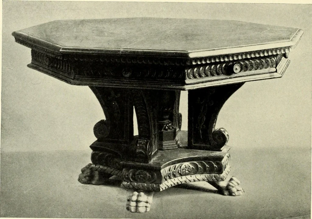 An illustration from Furniture and interior decoration of the Italian renaissance, 1921, leaf 194