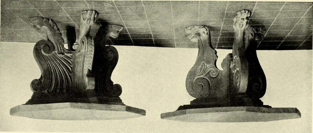 An illustration from Furniture and interior decoration of the Italian renaissance, 1921, leaf 196