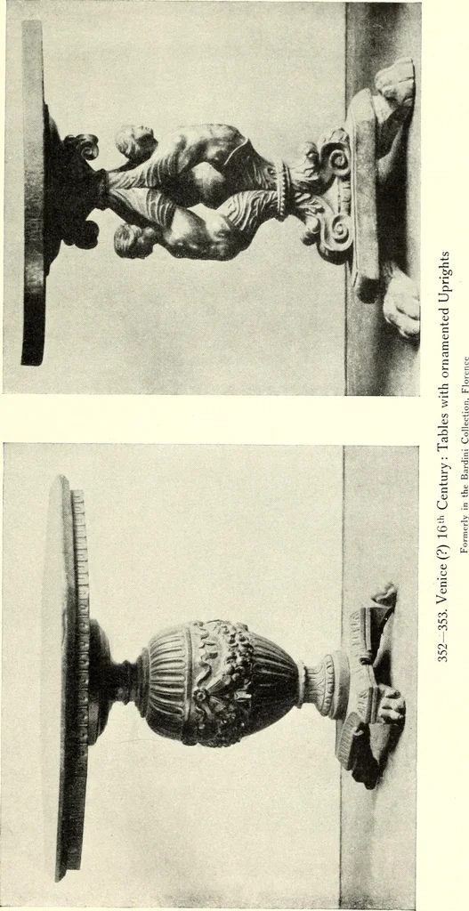An illustration from Furniture and interior decoration of the Italian renaissance, 1921, leaf 197