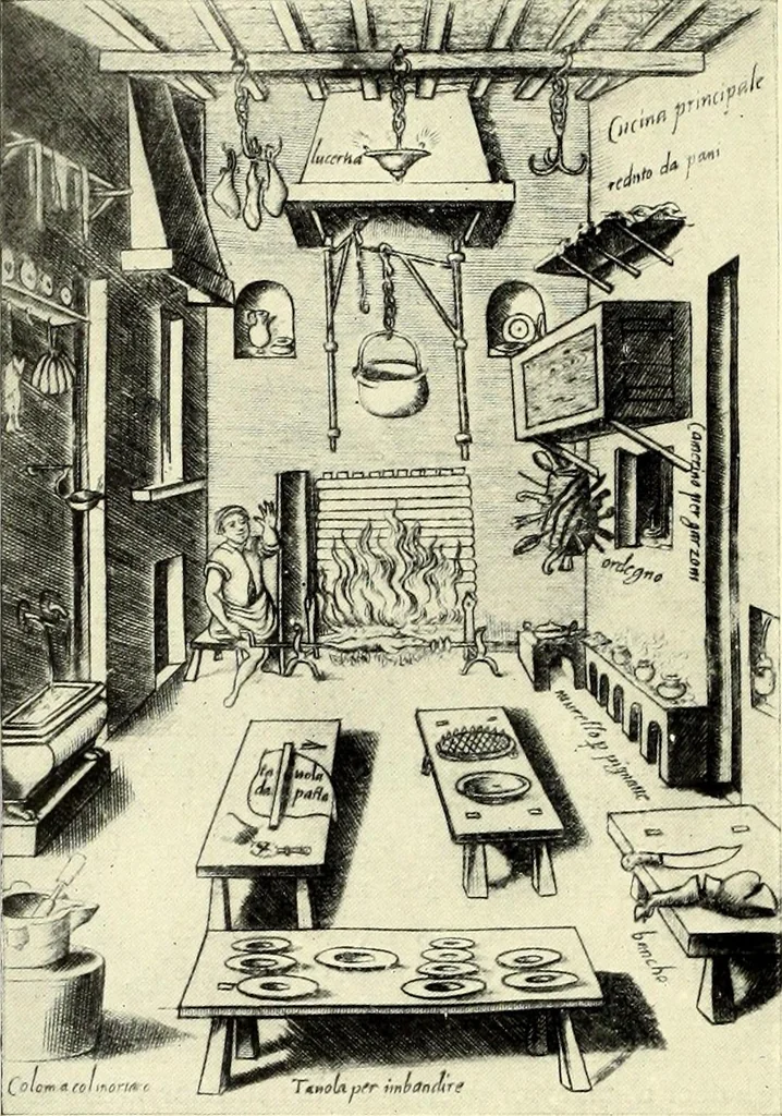 An illustration from Furniture and interior decoration of the Italian renaissance, 1921, leaf 20