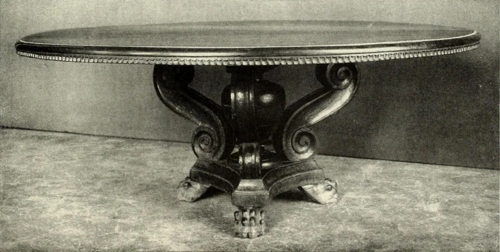 An illustration from Furniture and interior decoration of the Italian renaissance, 1921, leaf 201
