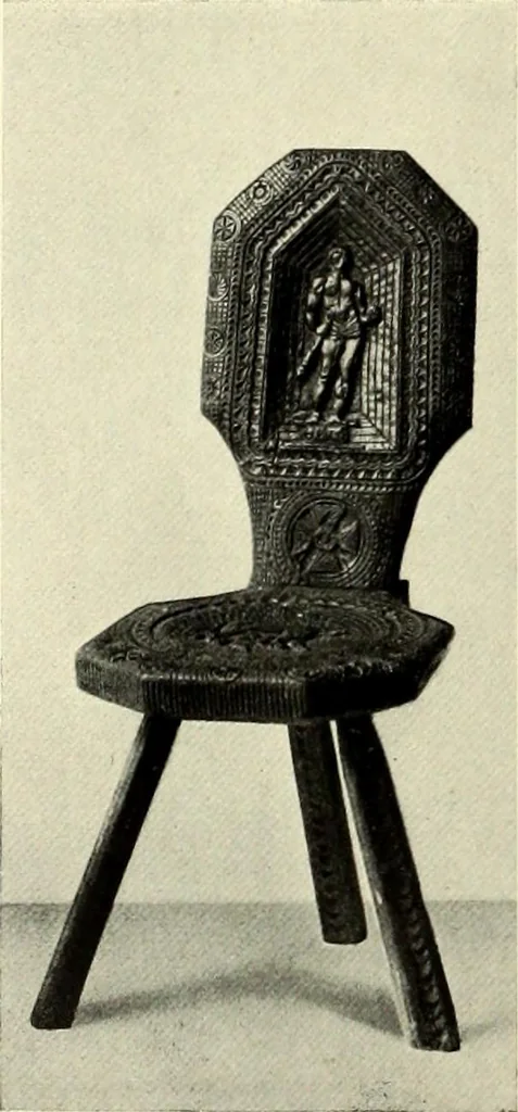 An illustration from Furniture and interior decoration of the Italian renaissance, 1921, leaf 206