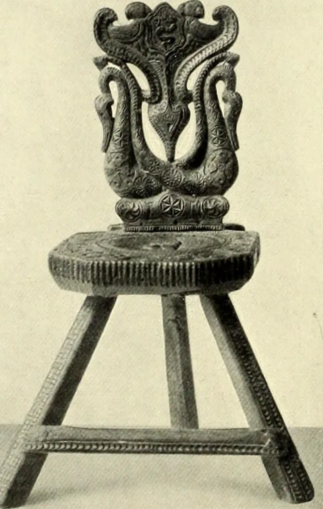 An illustration from Furniture and interior decoration of the Italian renaissance, 1921, leaf 206