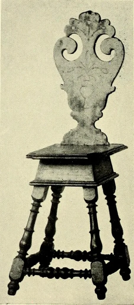 An illustration from Furniture and interior decoration of the Italian renaissance, 1921, leaf 206
