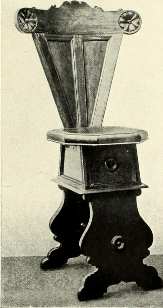 An illustration from Furniture and interior decoration of the Italian renaissance, 1921, leaf 207