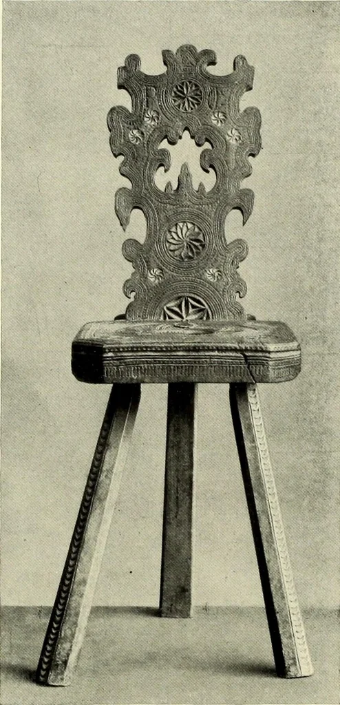 An illustration from Furniture and interior decoration of the Italian renaissance, 1921, leaf 208