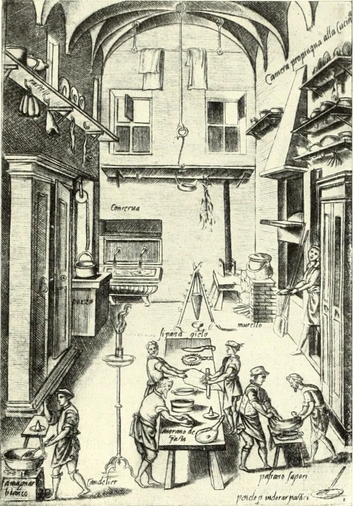 An illustration from Furniture and interior decoration of the Italian renaissance, 1921, leaf 21