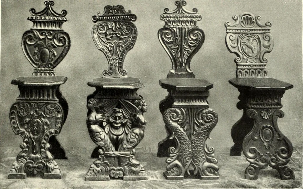 An illustration from Furniture and interior decoration of the Italian renaissance, 1921, leaf 211