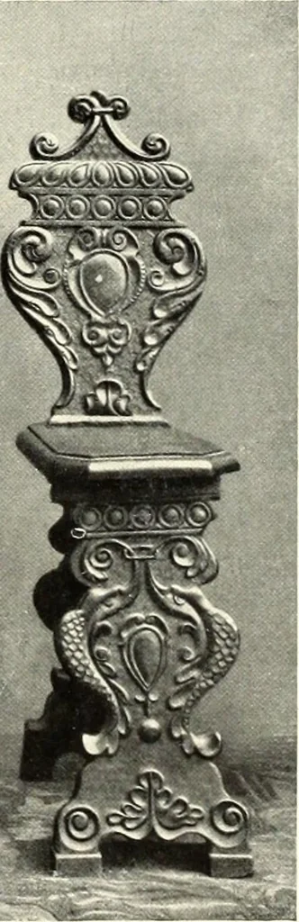 An illustration from Furniture and interior decoration of the Italian renaissance, 1921, leaf 211
