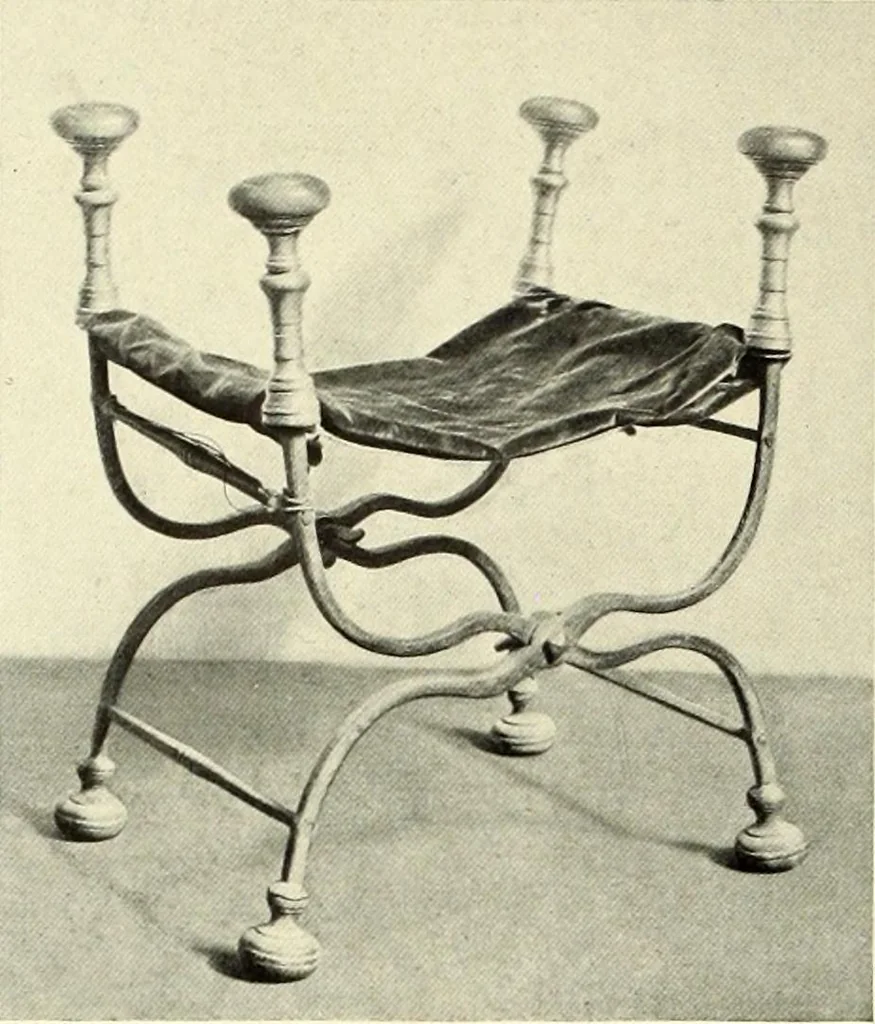 An illustration from Furniture and interior decoration of the Italian renaissance, 1921, leaf 212