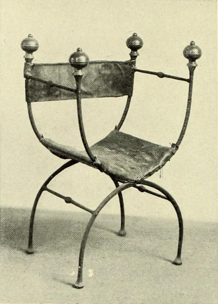 An illustration from Furniture and interior decoration of the Italian renaissance, 1921, leaf 212