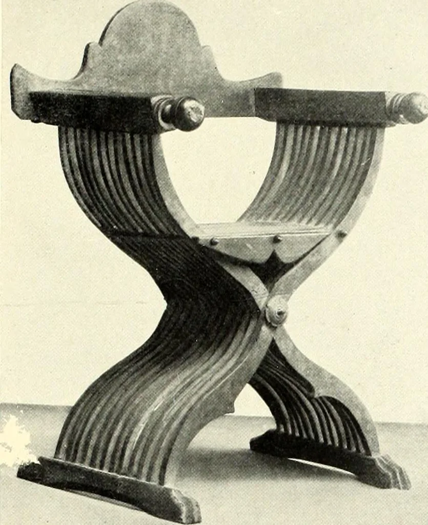 An illustration from Furniture and interior decoration of the Italian renaissance, 1921, leaf 213