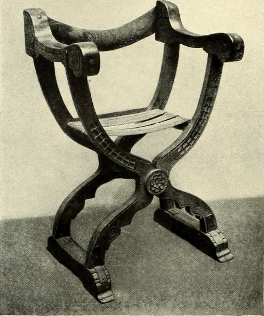 An illustration from Furniture and interior decoration of the Italian renaissance, 1921, leaf 214