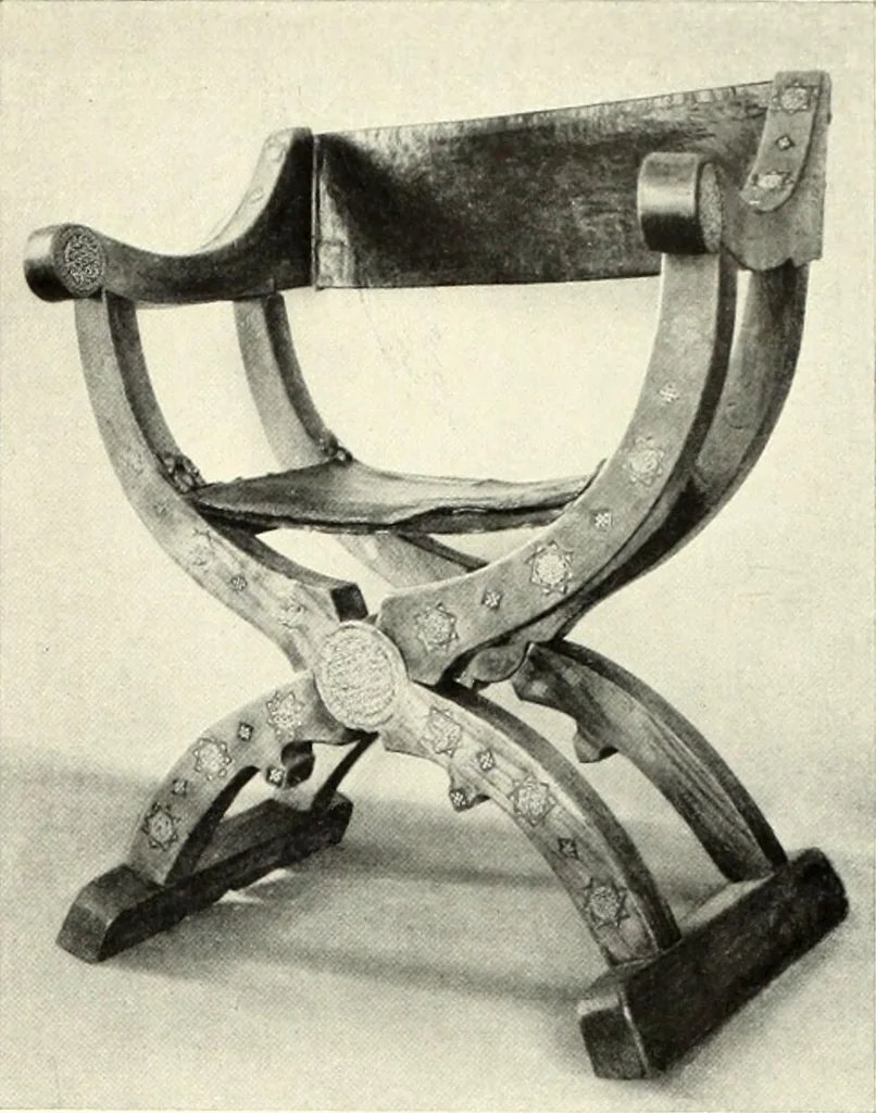 An illustration from Furniture and interior decoration of the Italian renaissance, 1921, leaf 215
